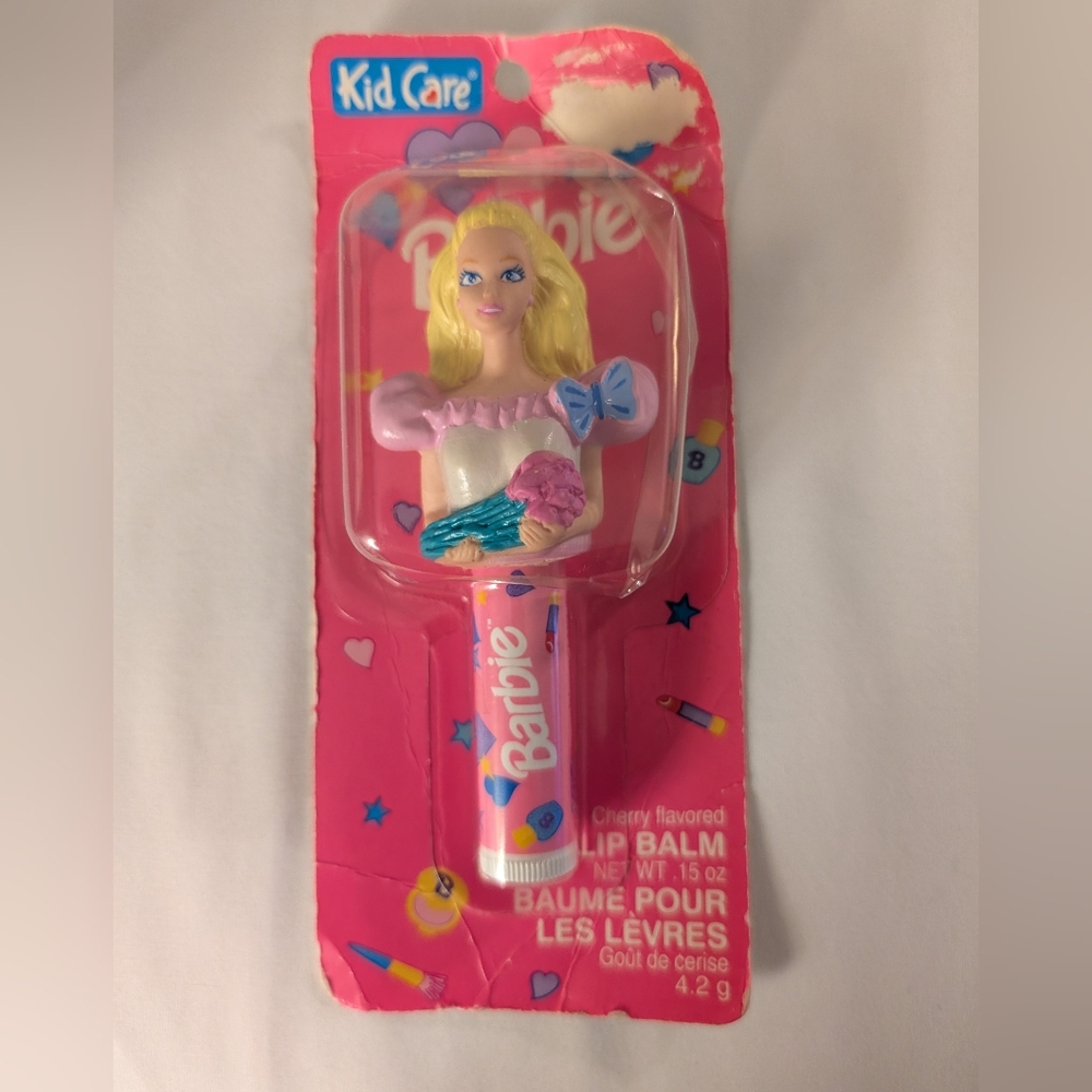 🩷HOST PICK! Barbie Pink Cherry Lip Balm Sealed Package Vintage 1995 Collectible